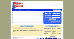 Desktop Screenshot of hoosierunitedcu.com